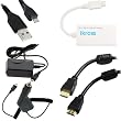 iKross MHL Micro USB to HDMI Female Adapter + Car Charger + Travel Charger + Micro USB Data Cable+HDMI Cable for T-Mobile HTC Sensation 4G / Sprint HTC EVO 3D / HTC Flyer / HTC Jetstream / HTC EVO View 4G / Samsung Galaxy Nexus / Samsung Galaxy S2 S 2 SII S II i9100 i777 / Sprint Samsung Epic 4G Touch D710 / AT&T Samsung Infuse 4G i997 / T-Mobile Samsung Hercules T989 ; Galaxy S II Skyrocket?Samsung Captivate Glide i927