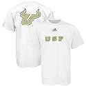 adidas South Florida Bulls White Prime Time T-shirt