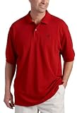 IZOD Men's Short Sleeved Crested Pique Polo