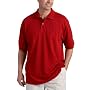 IZOD Men's Short Sleeved Crested Pique Polo
