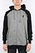 Famous Stars and Straps - Mens Profile Pullover Hooded Sweater in Athletic Heather/Black, Size: XX-Large, Color: Athletic Heather/Black