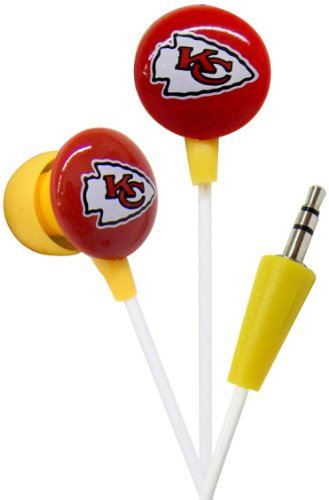 iHip NFL Kansas City Chiefs Ear Buds