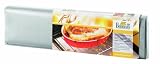 Birkmann - 428980 - Feuille de protection pour four - 45 x 33 cm, résistant à la chaleur jusqu'à 260°C, argent (Import Allemagne)