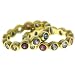 Jewelry : Oprah's 18K Gold Multicolor Sapphire Eternity Band Ring