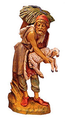 Fontanini 12 Collection Aaron With Sheep Nativity Figurine #52963