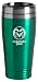 Colorado State University - 16-ounce Travel Mug Tumbler - Green