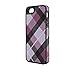 Speck Products FabShell Fabric-Covered Case for iPhone 5 & 5S  - MegaPlaid Mulberry/Black