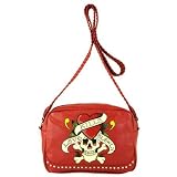 Ed Hardy Lisette Love Kills Slowly Crossbody Bag - Red