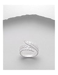 Leaf Ring In 92.5 Sterling Silver