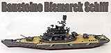 Modbrix 82012 - BISMARCK Bausteine Schiffsmodell mit Sound, 75 cm lang, knapp 1300 Teile! thumbnail