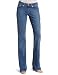 Dickies Women's Relaxed Boot Cut Jean, Light Stonewash, 16 Tall