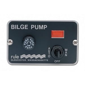Rule 41 Marine Deluxe Panel Switch (12-Volt) by