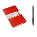 Moleskine 2009 Large Red Hardcover 12 Month Weekly Planner + Pilot G-2 Retractable Black Gel Ink Pen