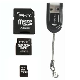 PNY Mobile MicroSD Adapter P SDU4G4IN1 FS