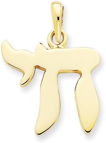 14k Gold Chai pendant, Alluring Pendants for Necklace, Women Jewelry