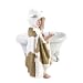 Cuddledry Cuddle Bug MOO (Cow) Toddler Towel in Brown / White