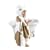 Cuddledry Cuddle Bug MOO (Cow) Toddler Towel in Brown / White