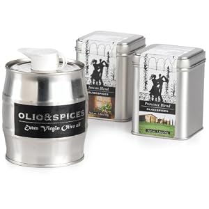 Olio and Spices Chef's Basics Kit: Extra Virgin Organic Olive Oil, Provence Blend, Tuscan... by Olio & Spices