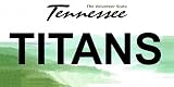 LP-2059 Tennessee State Background License Plates - Titans