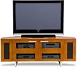BDI Avion Series 8525 59"-wide lowboy audio/video corner cabinet Natural cherry