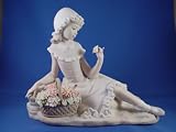 Lladro Florinda MATTE figure - Girl with Flower Basket