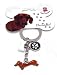 dachshund16 - Dachshund Enameled Keychain