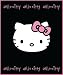 Zap Hello Kitty Bow Fleece Blanket