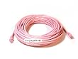 100FT 350MHz UTP Cat5e RJ45 Network Cable - Pink