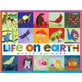 Eeboo Life on Earth Matching Game