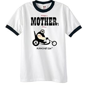 Mother's Day Biker Ringer T-Shirt
