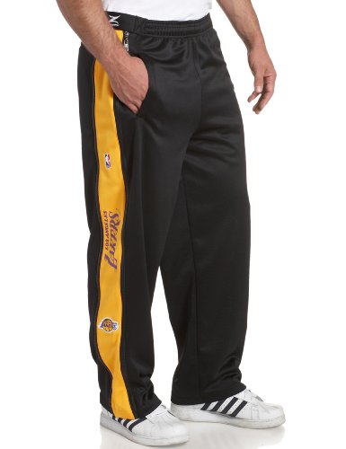 Los Angeles Lakers NBA Team Panel Pant With Zipway Shell Image Los Angeles Lakers NBA Team Panel Pant With Zipway Shell