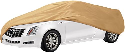 UltraCraft Heavy Duty Water Resistant Easy Fit Car Cover - Fits Full Size Sedan 16'9"-19'