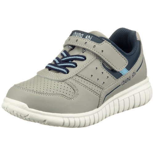 Chung Shi DUX Free Kids LUKAS grau/schwarz 8800810, Jungen Klassische Halbschuhe
