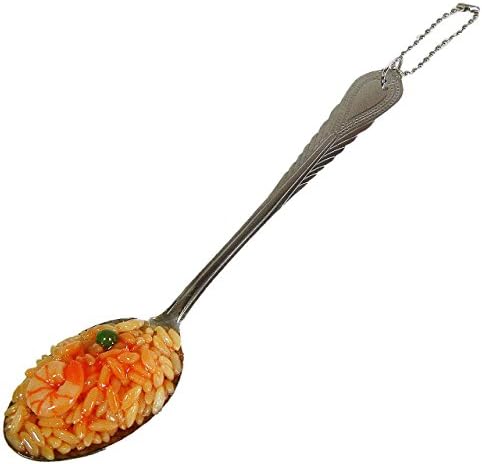 Gokigenf FRIED RICE Japan Food Sample Strap Spoon Bite Size