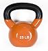 J Fit 25-Pound Premium Vinyl Kettlebell