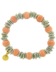 Sterling Silver and Rose Spring Bangle