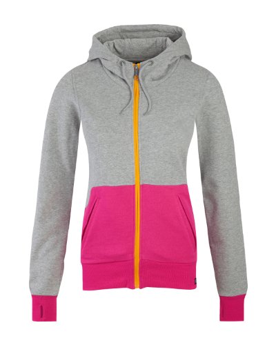 Bench Damen Sweatjacke Semicol, grey marl, XS, BLEA2949_GY001X