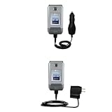 Essential Kit for the LG CU575 TraX - includes Car and Wall Charger with Rapid Charge Technology - Gomadic Brand w/ TipExchange Technology