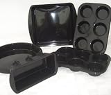 Review WellBake® Silicone Cookware 201149 / WellBake® Professional 5 Piece Special Deluxe Set: 2 x 6 Buns, 1 x 10