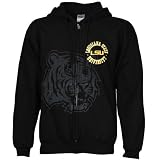 LSU Tigers Black Zippity Full Zip Hoody Sweatshirt