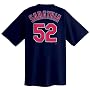 C.C. Sabathia Cleveland Indians Youth Name and Number T-Shirt