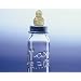 Babyflasche und Babyflaschen mit Namen und Geburtstag des Babys. Geschenk zur Geburt oder Taufe. Geburtsgeschenk. Taufgeschenk.