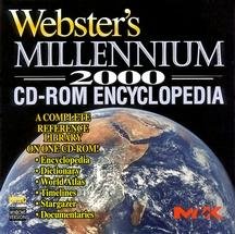 Software: WEBSTERS MILLENNIUM CD ENCYCLOPEDIA