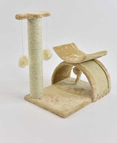 18" Cat Tree Condo Furniture Scratcher Beige