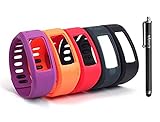 Emilys Replacement Band With Clasp for Garmin Vivofit Only /No tracker/ Wireless Activity Bracelet Sport Wrist band Garmin Vivo fit Bracelet Sport Arm Band Armband(5 PCS Band)