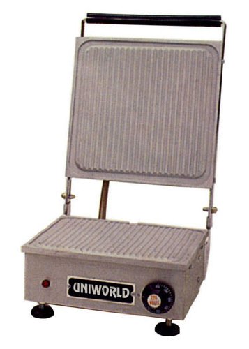 Uniworld USASMX Ribbed Plate - Panini Grill