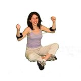 Cando 10-5766 Exercise Tubing with Ankle Cuffs Exerciser - 48 Inch - Silver - XX-Heavy