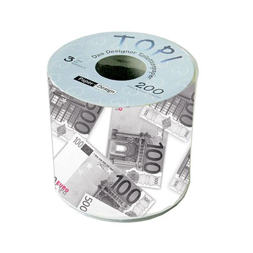 Design Toilettenpapier EURO