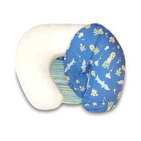 Click here to buy Boppy 2-Sided Cotton-Blend Slipcover - Ocean... by Boppy.