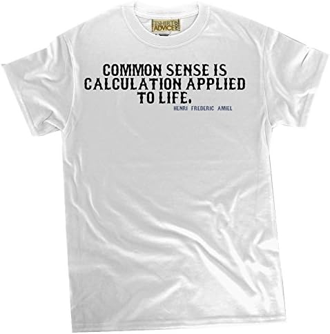 Josh Billings T-shirts - Common sense is - Common sense Tshirts Unisex-Small-White